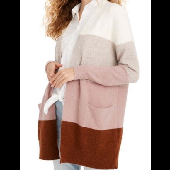 Madewell Ryder Stripe Cardigan Sweater - Picture 2 of 7